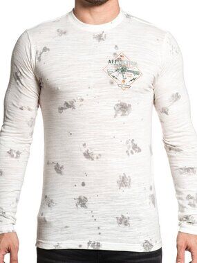 Affliction Tactical Supply A16867 Long Sleeve Graphic Fashion T-shirt for Men